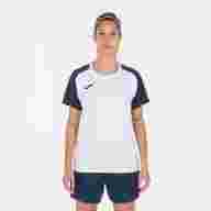 Футболка с коротким рукавом JOMA ACADEMY IV Белый-темно синий - Футболка с коротким рукавом JOMA ACADEMY IV Белый-темно синий