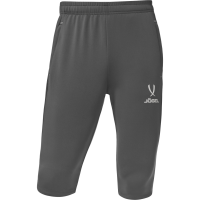 Брюки тренировочные с карманами JÖGEL PREMIER PerFormDRY 3/4 Training Pants, темно-серый