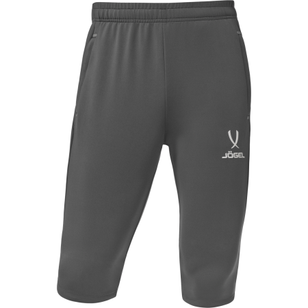 Брюки тренировочные с карманами JÖGEL PREMIER PerFormDRY 3/4 Training Pants, темно-серый