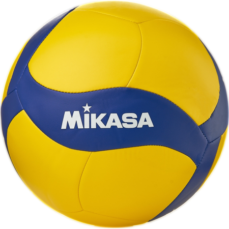 Мяч вол. MIKASA V360W, р.5, синт.кожа (ТПУ), 18 пан, маш.сш., бут.кам, желто-синий