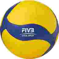 Мяч вол. MIKASA V360W, р.5, синт.кожа (ТПУ), 18 пан, маш.сш., бут.кам, желто-синий - Мяч вол. MIKASA V360W, р.5, синт.кожа (ТПУ), 18 пан, маш.сш., бут.кам, желто-синий