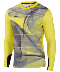 Свитер вратарский JOGEL DIVISION PerFormDRY GK Pattern LS, желтый/черный/белый