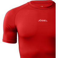 Футболка компрессионная с коротким рукавом JÖGEL CAMP PerFormDRY Top SS, красный - Футболка компрессионная с коротким рукавом JÖGEL CAMP PerFormDRY Top SS, красный