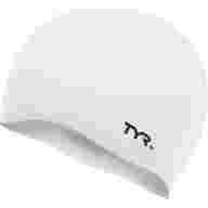 Шапочка для плавания TYR Wrinkle Free Silicone Cap, LCS-100, белый - Шапочка для плавания TYR Wrinkle Free Silicone Cap, LCS-100, белый