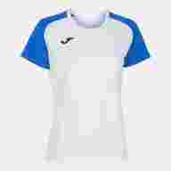 Футболка с коротким рукавом JOMA ACADEMY IV Белый-синий - Футболка с коротким рукавом JOMA ACADEMY IV Белый-синий