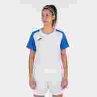 Футболка с коротким рукавом JOMA ACADEMY IV Белый-синий - Футболка с коротким рукавом JOMA ACADEMY IV Белый-синий