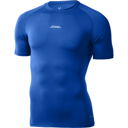 Футболка компрессионная с коротким рукавом JÖGEL CAMP PerFormDRY Top SS, синий
