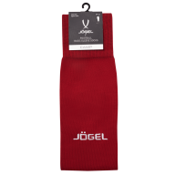 Гольфы футбольные JÖGEL CAMP BASIC SLEEVE SOCKS, гранатовый/белый - Гольфы футбольные JÖGEL CAMP BASIC SLEEVE SOCKS, гранатовый/белый