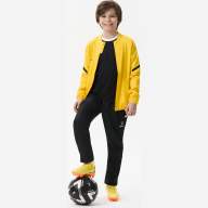 Куртка спортивная JÖGEL CAMP 2 Lined Jacket, желтый/черный, детский - Куртка спортивная JÖGEL CAMP 2 Lined Jacket, желтый/черный, детский