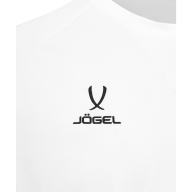 Футболка JÖGEL ESSENTIAL CVC Tee, белый - Футболка JÖGEL ESSENTIAL CVC Tee, белый