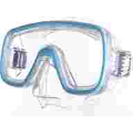 Маска для плавания SALVAS Domino Jr Mask CA105C1TBSTH, размер детский, синяя - Маска для плавания SALVAS Domino Jr Mask CA105C1TBSTH, размер детский, синяя