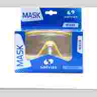 Маска для плавания SALVAS Domino Jr Mask CA105C1TBSTH, размер детский, синяя - Маска для плавания SALVAS Domino Jr Mask CA105C1TBSTH, размер детский, синяя