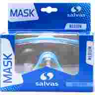 Маска для плавания SALVAS Domino Jr Mask CA105C1TBSTH, размер детский, синяя - Маска для плавания SALVAS Domino Jr Mask CA105C1TBSTH, размер детский, синяя