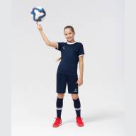 Футболка футбольная JOGEL CAMP Origin, темно-синий/белый, детский - downloaded from prime-sport.ru