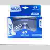 Маска для плавания SALVAS Geo Jr Mask CA105S1BYSTH, размер детский, синяя - Маска для плавания SALVAS Geo Jr Mask CA105S1BYSTH, размер детский, синяя