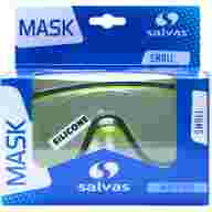 Маска для плавания SALVAS Geo Jr Mask CA105S1BYSTH, размер детский, синяя - Маска для плавания SALVAS Geo Jr Mask CA105S1BYSTH, размер детский, синяя