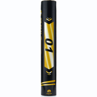 Воланы для бадминтона DOUBLE FISH JINQUE 01 (перо/пробка), 12 шт.