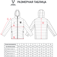 Куртка утепленная JÖGEL NATIONAL PerFormPROOF Light Padded Jacket, темно-синий - Куртка утепленная JÖGEL NATIONAL PerFormPROOF Light Padded Jacket, темно-синий