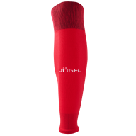 Гольфы футбольные JÖGEL CAMP BASIC SLEEVE SOCKS, красный/белый - Гольфы футбольные JÖGEL CAMP BASIC SLEEVE SOCKS, красный/белый