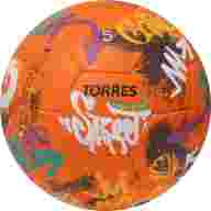 Мяч футб. TORRES Winter Street, F023285, р.5, 32 пан, рез, 4 подкл. слоя, руч. сшив,оранж-мультик. - Мяч футб. TORRES Winter Street, F023285, р.5, 32 пан, рез, 4 подкл. слоя, руч. сшив,оранж-мультик.