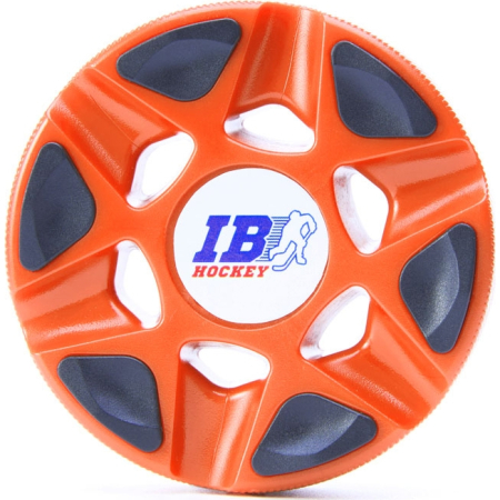 Шайба для стрит-хоккея IB Hockey In-Line, IB-InL-OR, пластик, диам.75 мм,выс. 25 мм,вес 120гр, оранж