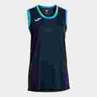 Майка баскетбольная JOMA CANCHA DARK NAVY TURQUESA FLÚOR - Майка баскетбольная JOMA CANCHA DARK NAVY TURQUESA FLÚOR