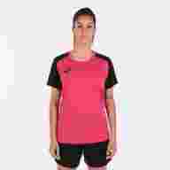 Футболка с коротким рукавом JOMA ACADEMY IV Фуксия-черный - Футболка с коротким рукавом JOMA ACADEMY IV Фуксия-черный