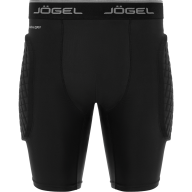 Шорты вратарские с защитой JÖGEL ScalePad Goalkeeper Shorts, черный - Шорты вратарские с защитой JÖGEL ScalePad Goalkeeper Shorts, черный