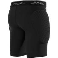 Шорты вратарские с защитой JÖGEL ScalePad Goalkeeper Shorts, черный - Шорты вратарские с защитой JÖGEL ScalePad Goalkeeper Shorts, черный