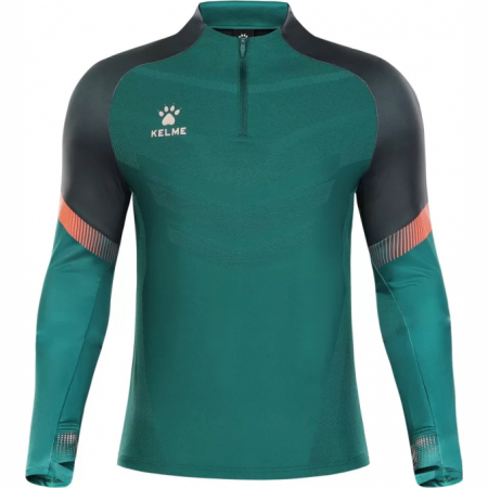 Олимпийка KELME Knitted training pullover Т.серый (201)