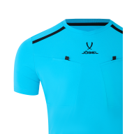 Футболка судейская JOGEL DIVISION PerFormDRY Referee Tee, голубой - downloaded from prime-sport.ru