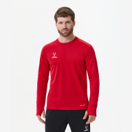 Джемпер тренировочный JOGEL DIVISION PerFormDRY Pro Training Top, красный - downloaded from prime-sport.ru