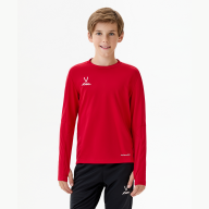 Джемпер тренировочный JOGEL DIVISION PerFormDRY Pro Training Top, красный - downloaded from prime-sport.ru