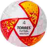 Мяч футзал. TORRES Futsal Match, FS323774, р.4, 32 панели. ПУ,4 подкл.слоя,ручн.сш,бело-крас-жёлт - Мяч футзал. TORRES Futsal Match, FS323774, р.4, 32 панели. ПУ,4 подкл.слоя,ручн.сш,бело-крас-жёлт