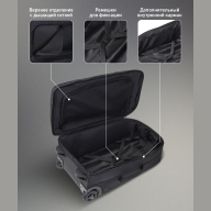 Сумка-чемодан JOGEL ESSENTIAL Cabin Trolley Bag, черный - downloaded from prime-sport.ru