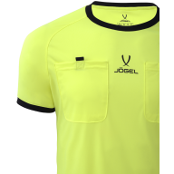 Футболка судейская JÖGEL Referee tee, желтый - Футболка судейская JÖGEL Referee tee, желтый