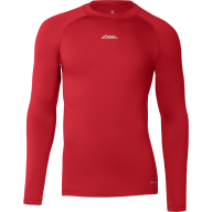 Джемпер компрессионный утепленный JÖGEL CAMP PerFormDRY Baselayer Top Warm, красный - Джемпер компрессионный утепленный JÖGEL CAMP PerFormDRY Baselayer Top Warm, красный