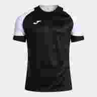 Футболка JOMA CAMISETA MANGA CORTA HISPA V NEGRO BLANCO - Футболка JOMA CAMISETA MANGA CORTA HISPA V NEGRO BLANCO