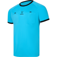 Футболка судейская JÖGEL Referee tee, голубой - Футболка судейская JÖGEL Referee tee, голубой