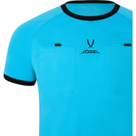 Футболка судейская JÖGEL Referee tee, голубой - Футболка судейская JÖGEL Referee tee, голубой