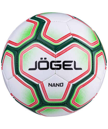downloaded from prime-sport.ru Мяч футбольный Nano №4, белый/зеленый