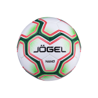 Мяч футбольный Nano №4, белый/зеленый - downloaded from prime-sport.ru