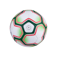 Мяч футбольный Nano №4, белый/зеленый - downloaded from prime-sport.ru