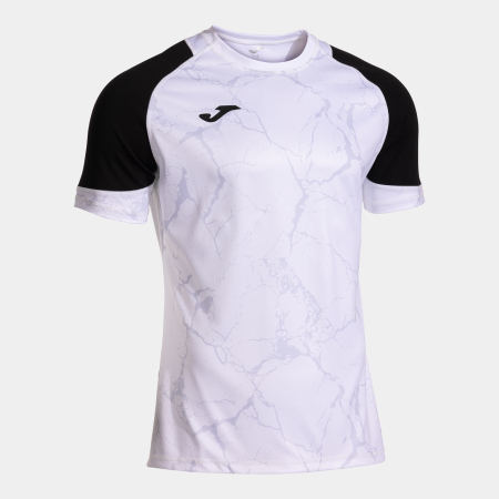 Футболка JOMA CAMISETA MANGA CORTA HISPA V BLANCO NEGRO