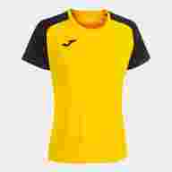 Футболка с коротким рукавом JOMA ACADEMY IV Желтый-черный - Футболка с коротким рукавом JOMA ACADEMY IV Желтый-черный