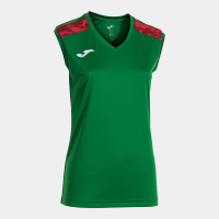 Майка JOMA CAMISETA SIN MANGAS CHAMPIONSHIP VIII VERDE ROJO