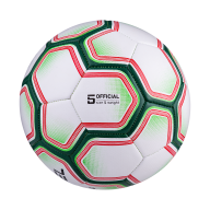 Мяч футбольный JOGEL Nano №5, белый/зеленый - downloaded from prime-sport.ru