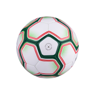 Мяч футбольный JOGEL Nano №5, белый/зеленый - downloaded from prime-sport.ru