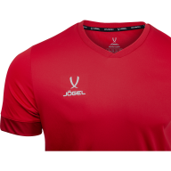 Футболка игровая JÖGEL DIVISION PerFormDRY Union Jersey, красный/ темно-красный/белый - Футболка игровая JÖGEL DIVISION PerFormDRY Union Jersey, красный/ темно-красный/белый