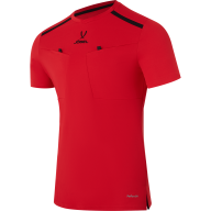 Футболка судейская JÖGEL DIVISION PerFormDRY Referee Tee, красный - Футболка судейская JÖGEL DIVISION PerFormDRY Referee Tee, красный